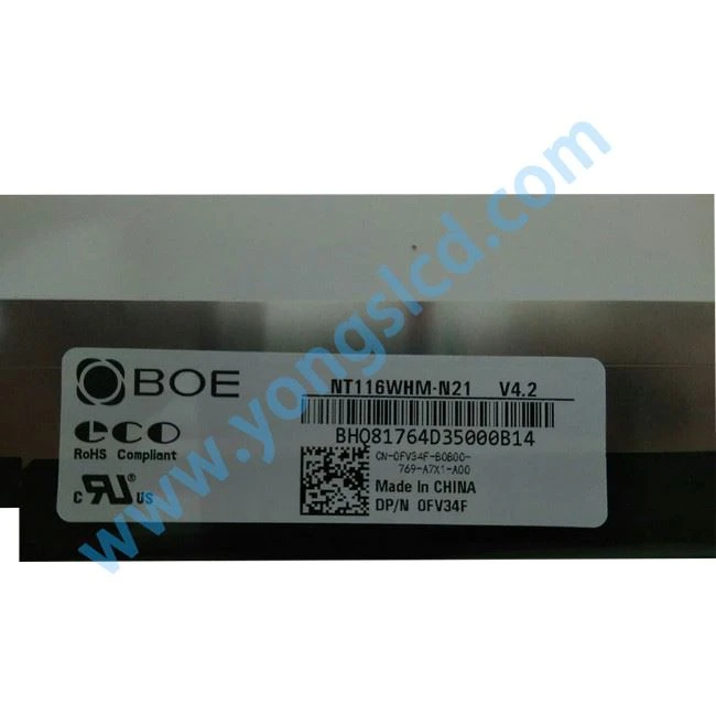 NT116WHM-N21 lcd screen display